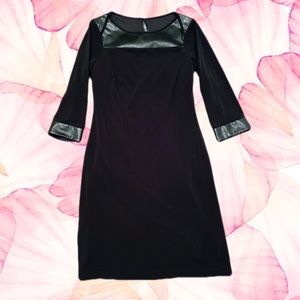 Marc New York vegan leather dress